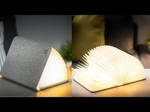 product images - Gingko - gko-gk12l3 - Livre lumineux, marron en cuire microfibre, petit format
