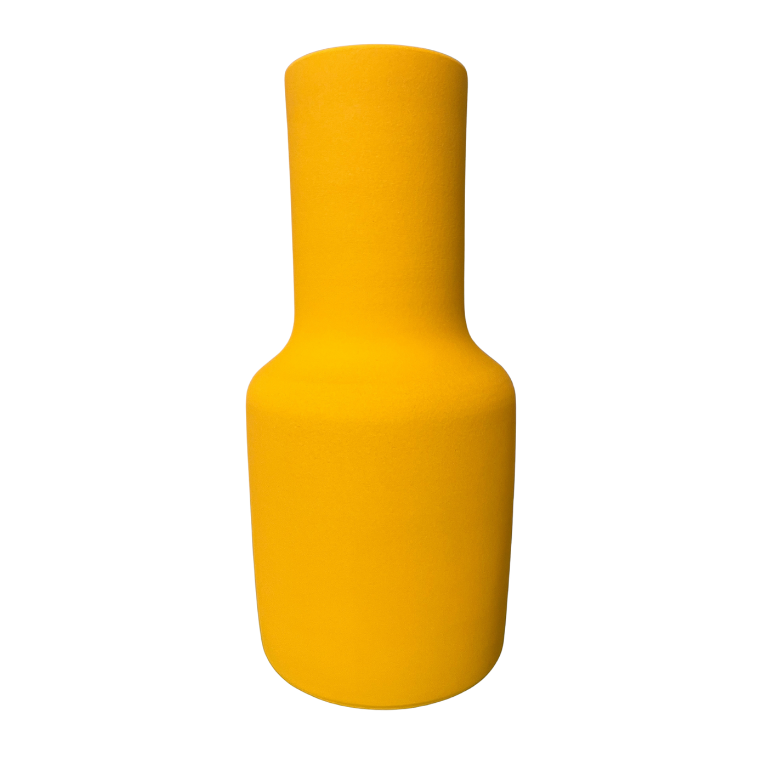 Grand vase Mezzo, jaune