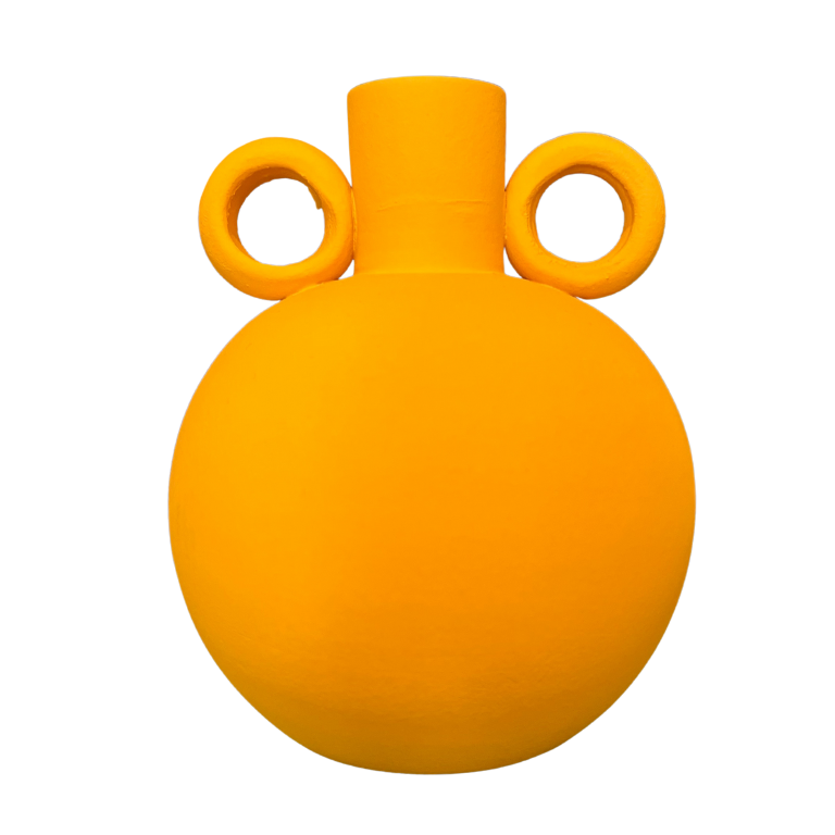 Mini vase Amphore, jaune