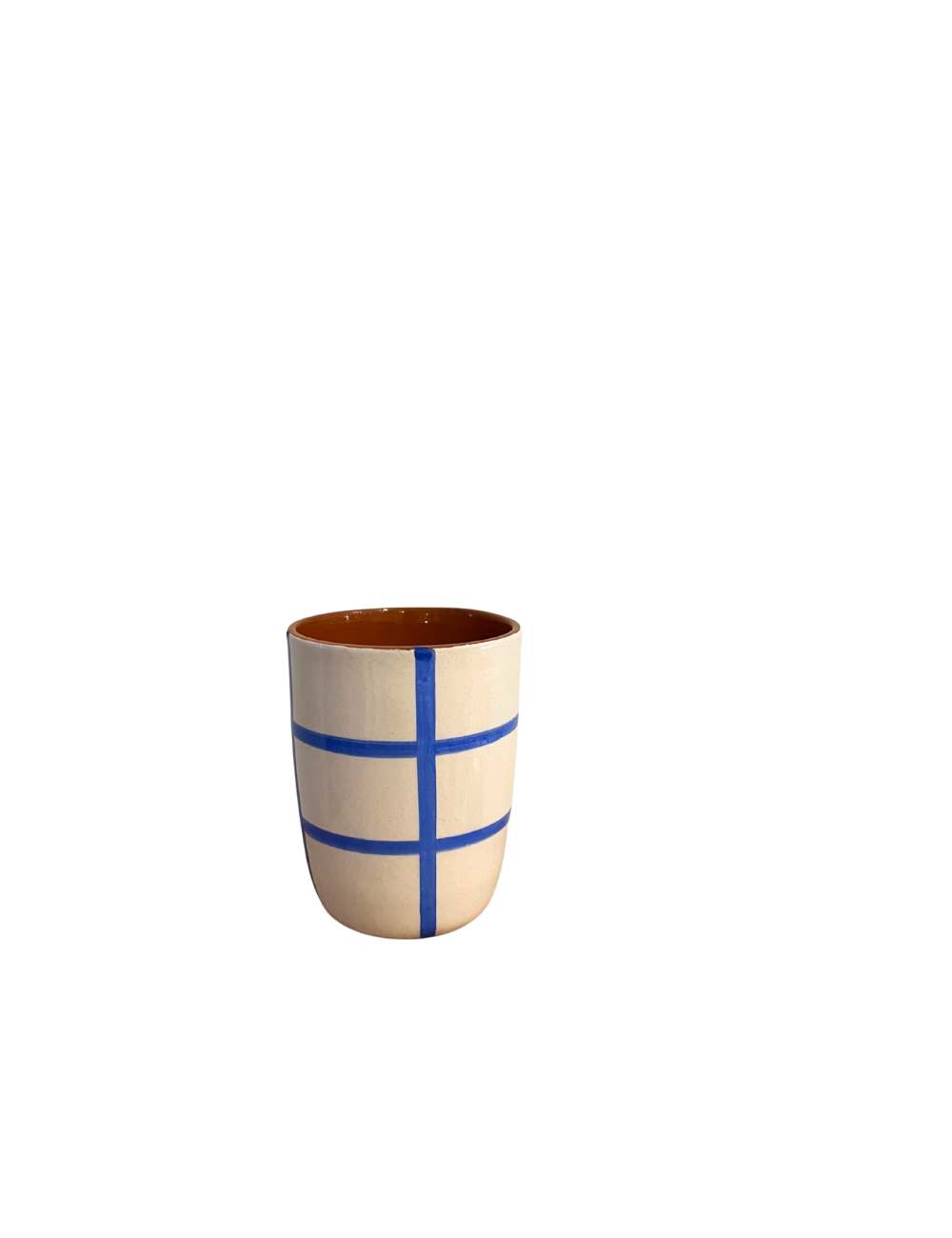 Tasse à espresso quadrillée