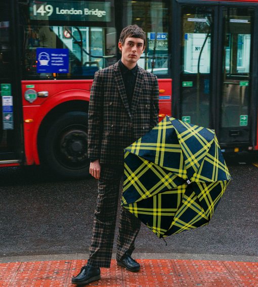 Mini parapluie tweed Anatole