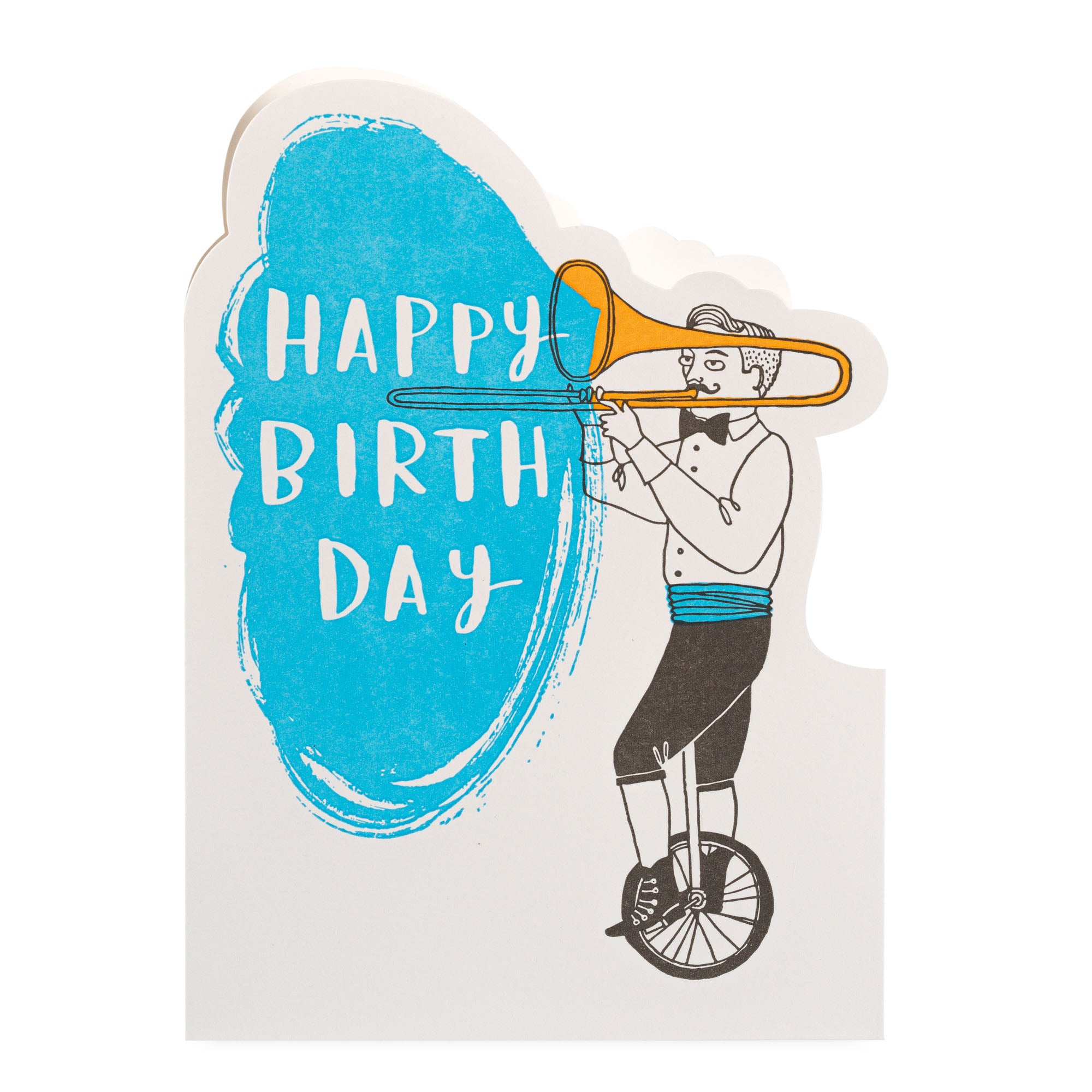 Carte Happy Birthday Trombone