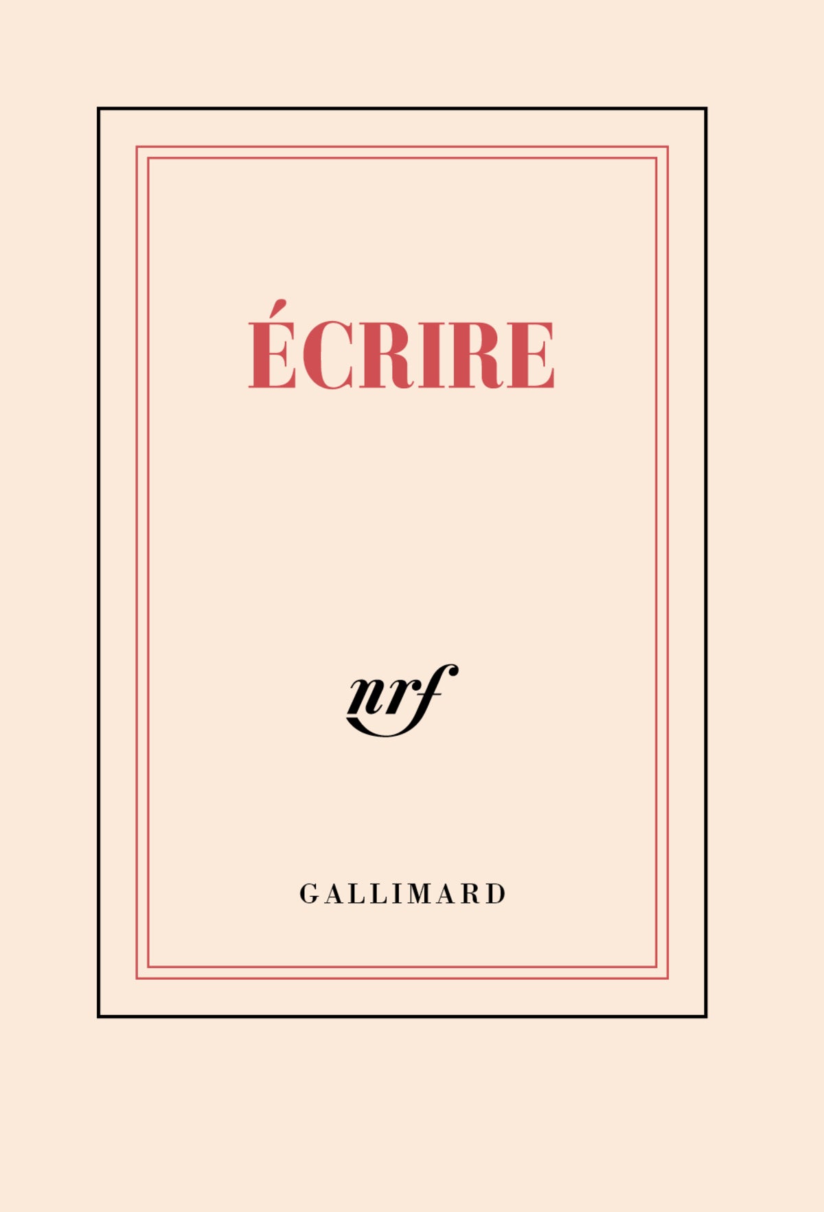 Carnet poche « Écrire »