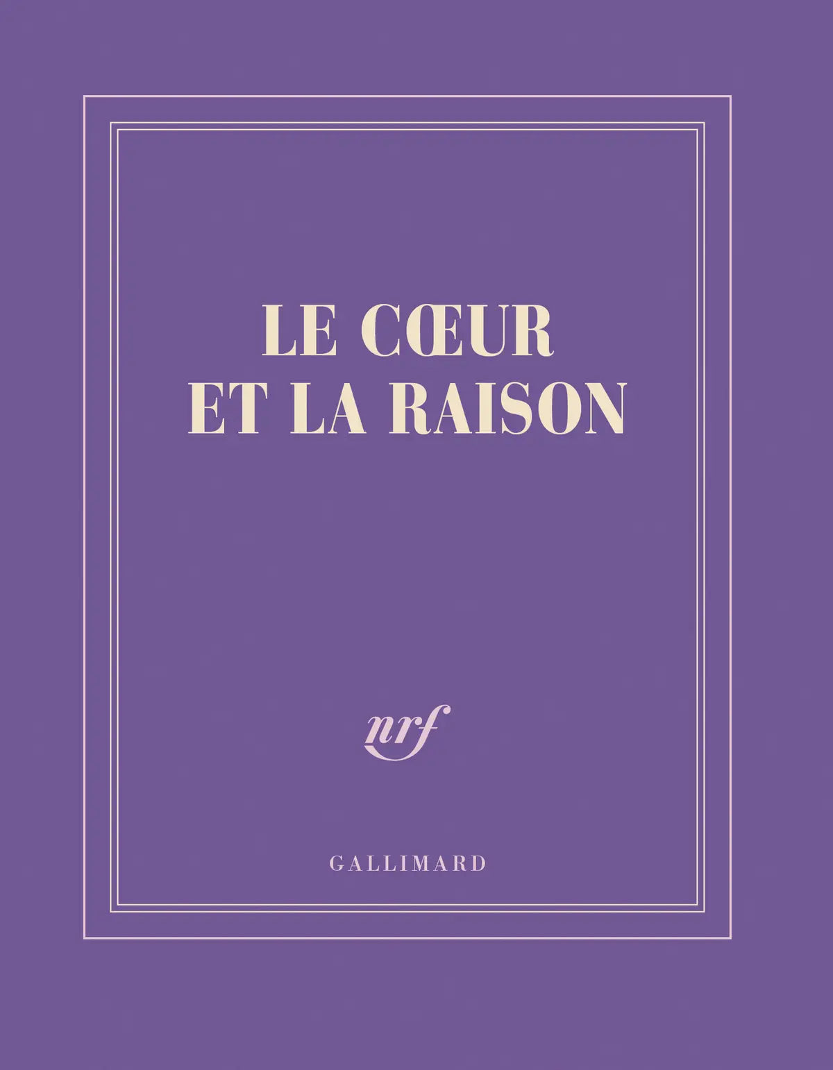 Carnet carré « Le Cœur et la Raison »