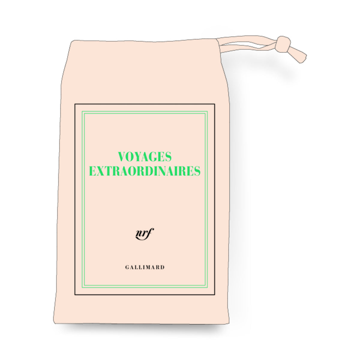 Pochette avec 2 carnets de poche « Voyages extraordinaires »