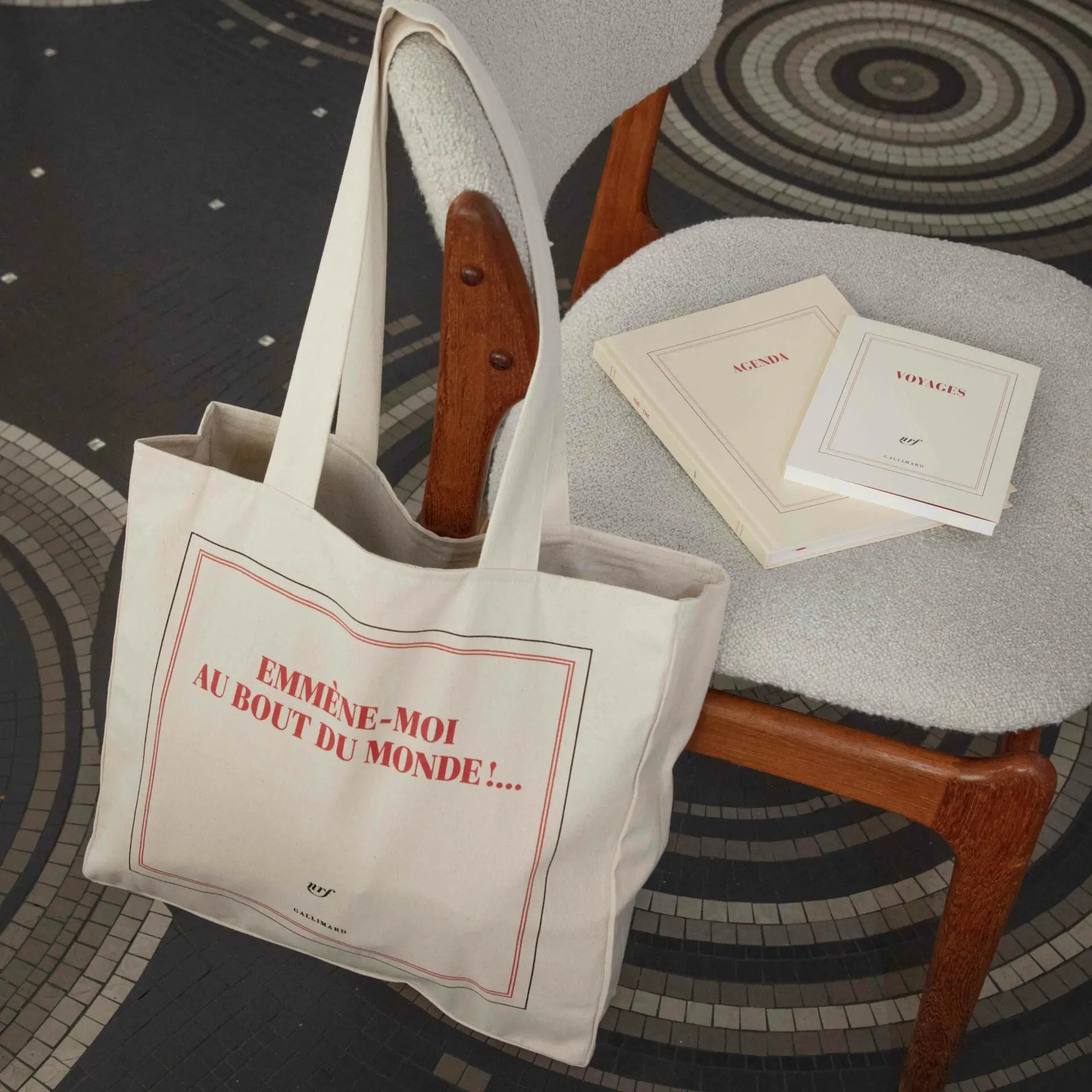 Sac tissu « Emmène-moi au bout du monde ! »