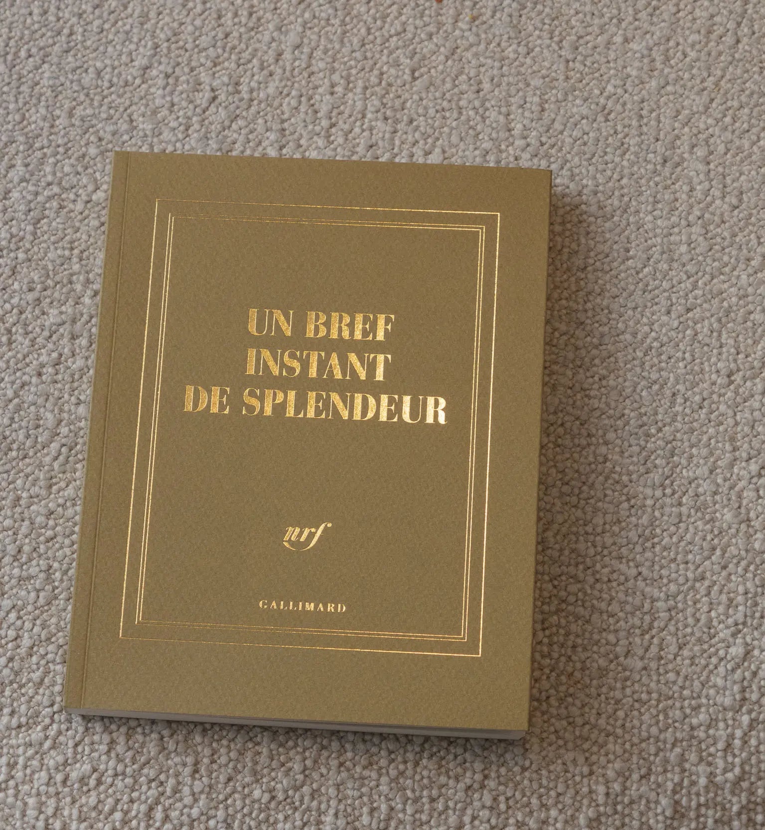 Carnet carré « Un bref instant de splendeur »