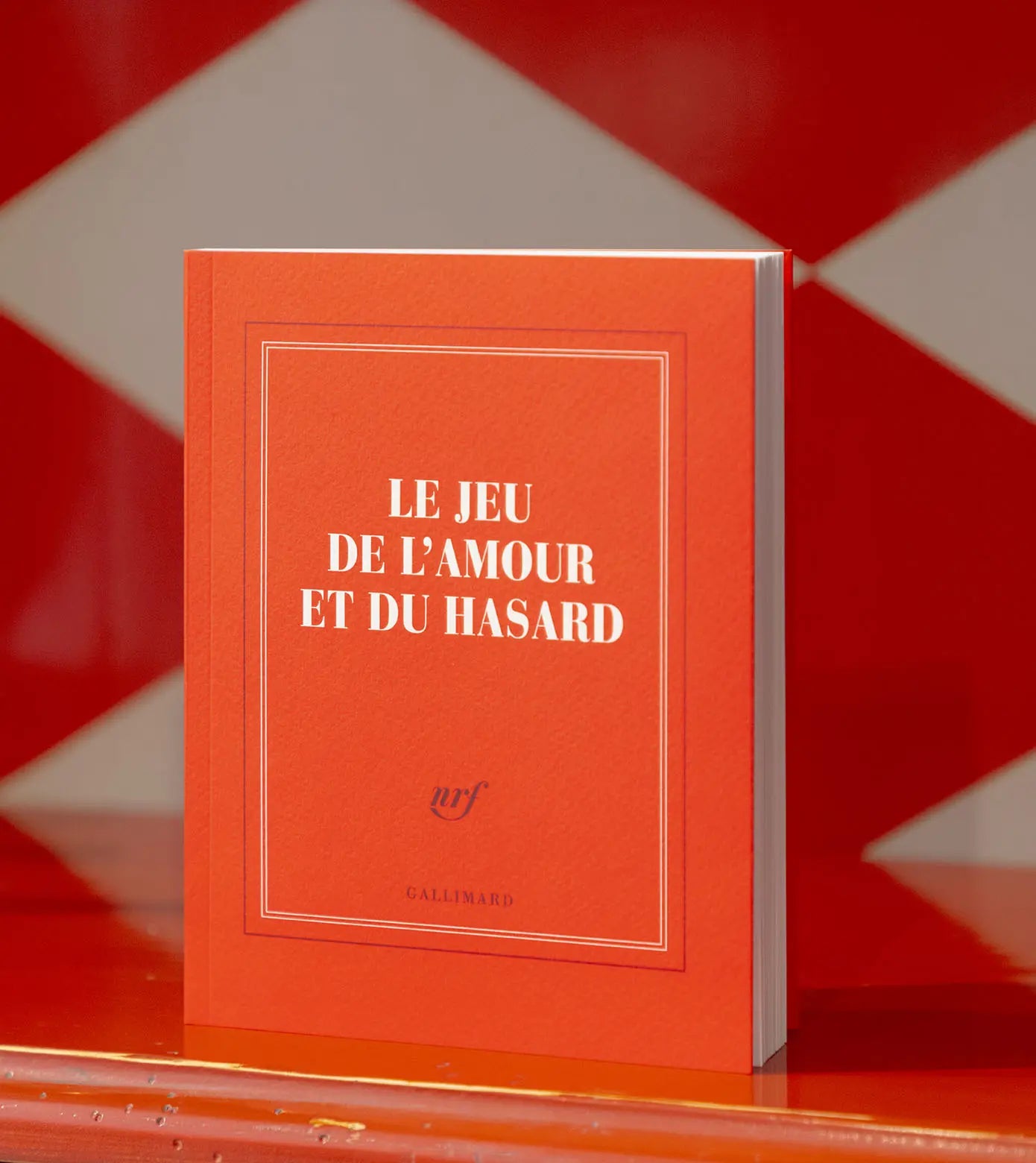 Carnet carré « Le jeu de l'amour et du hasard »