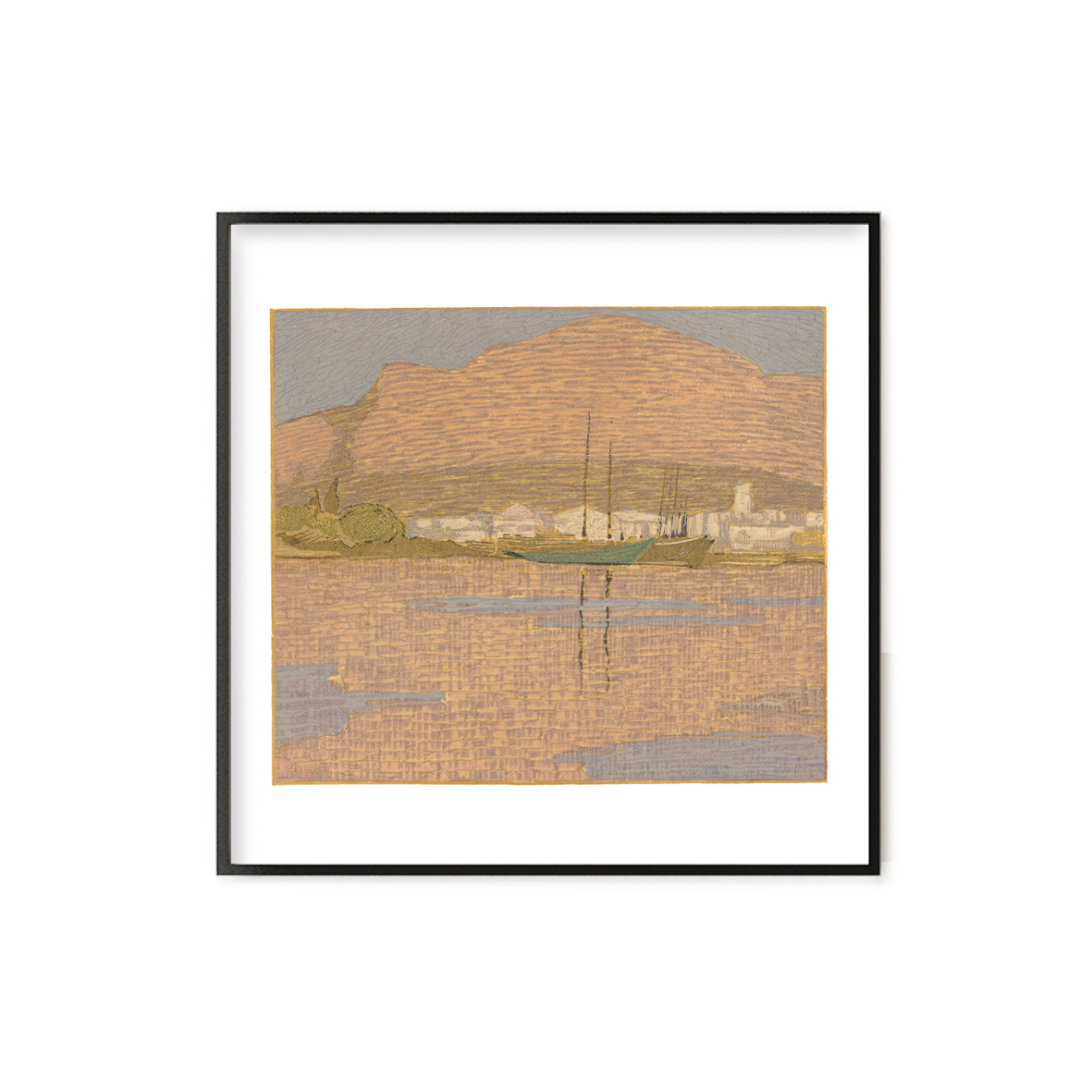 Impression d'art sur papier Les Climats illustration n° 2