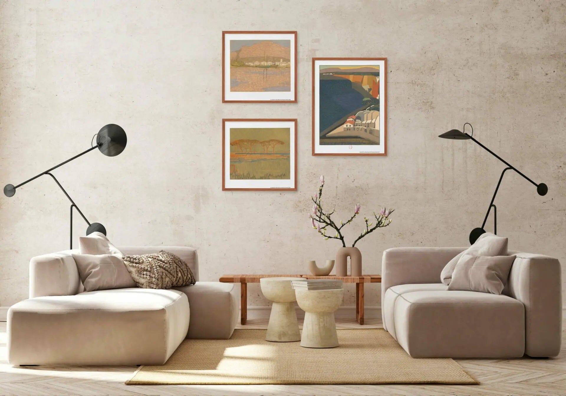 Impression d'art sur papier Les Climats illustration n° 2