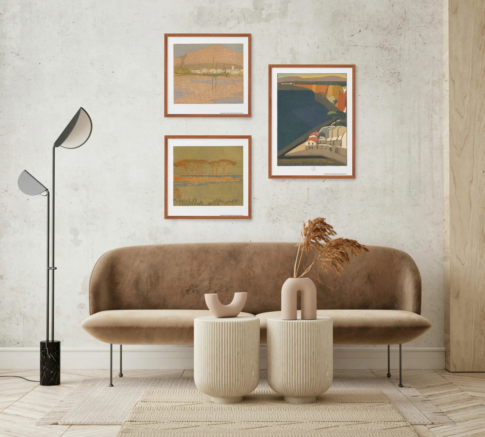 Impression d'art sur papier Les Climats illustration n° 2
