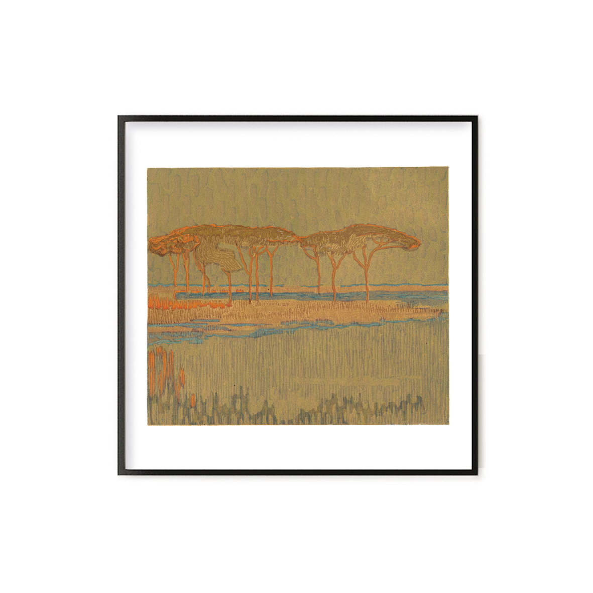 Impression d'art sur papier Les Climats illustration n° 3