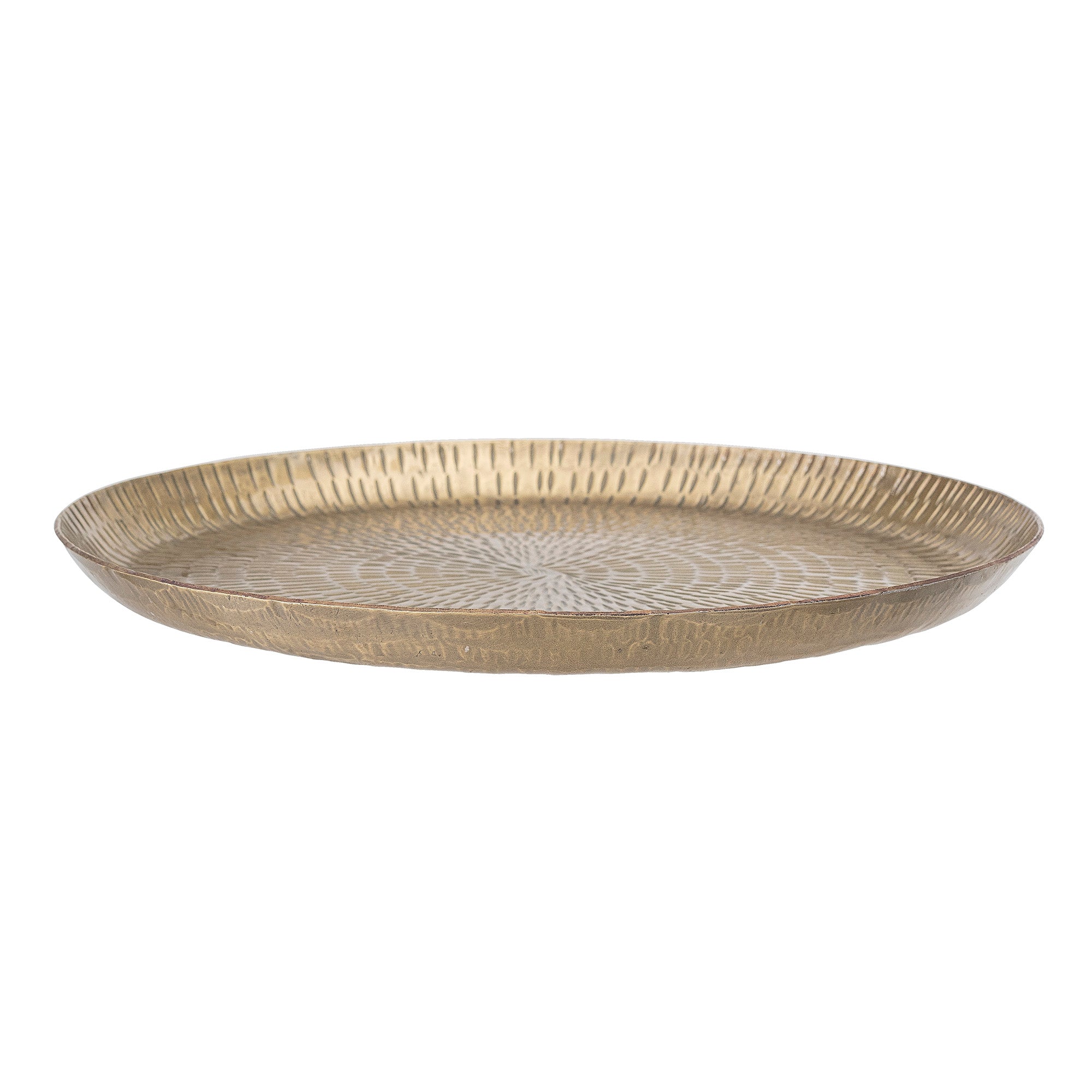 Plateau Shakir en laiton et aluminium
