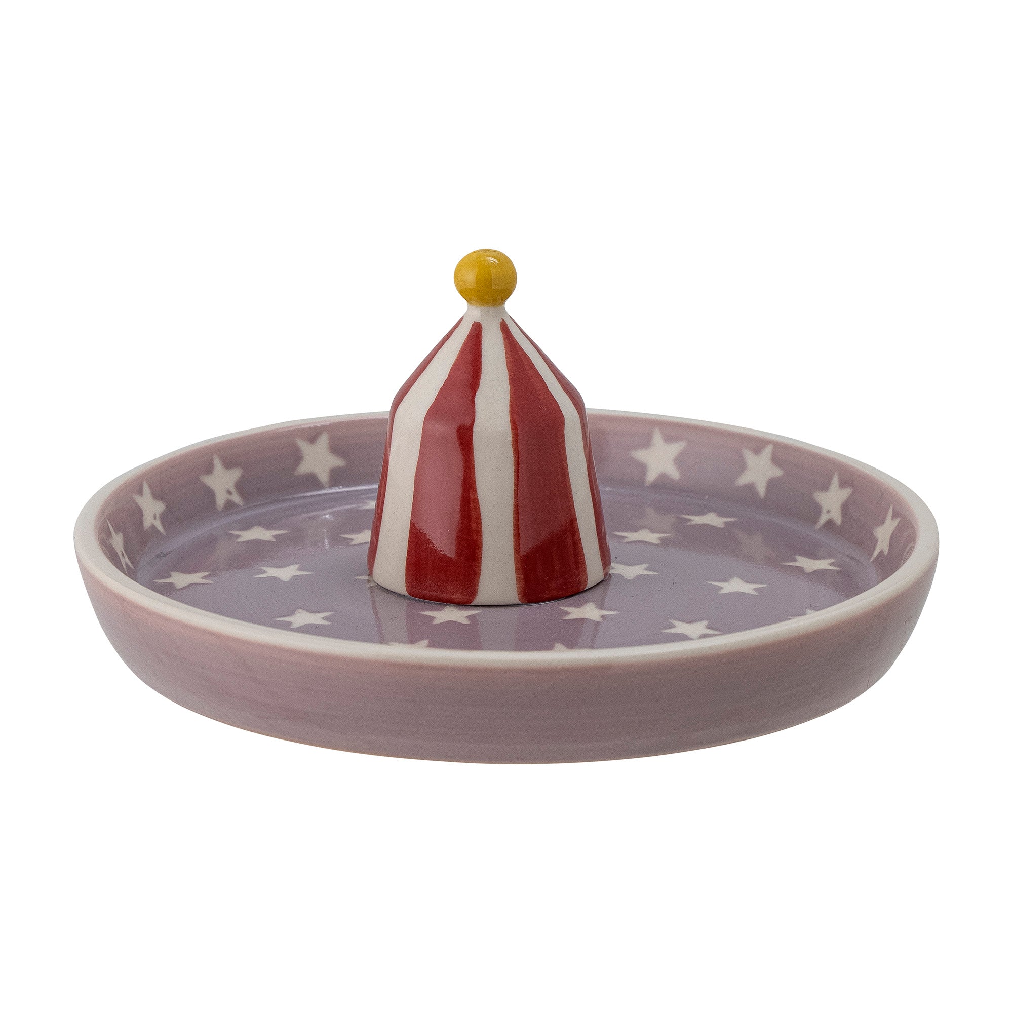 Mini assiette en grès rouge Mylie