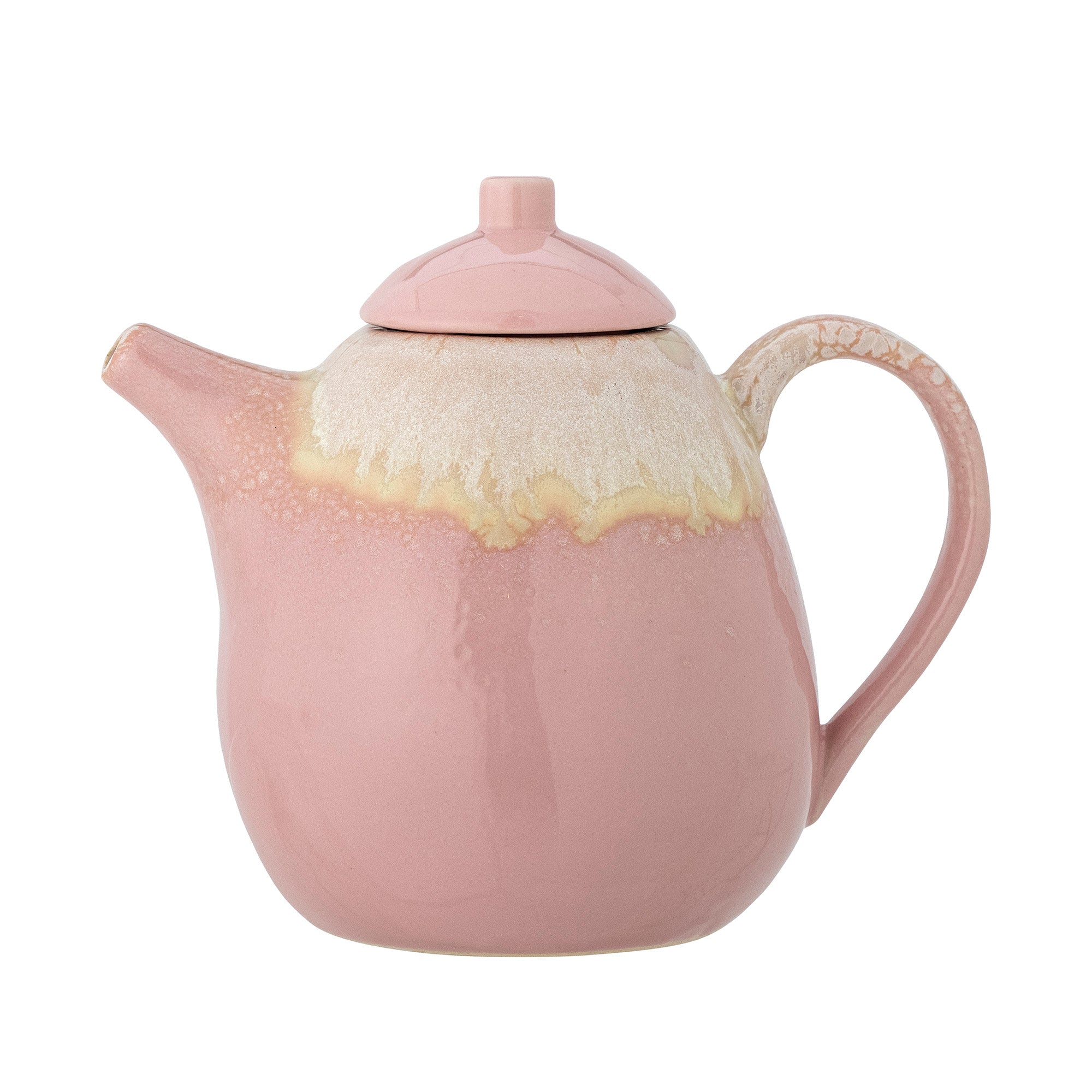 Théière en grès rose Louisa