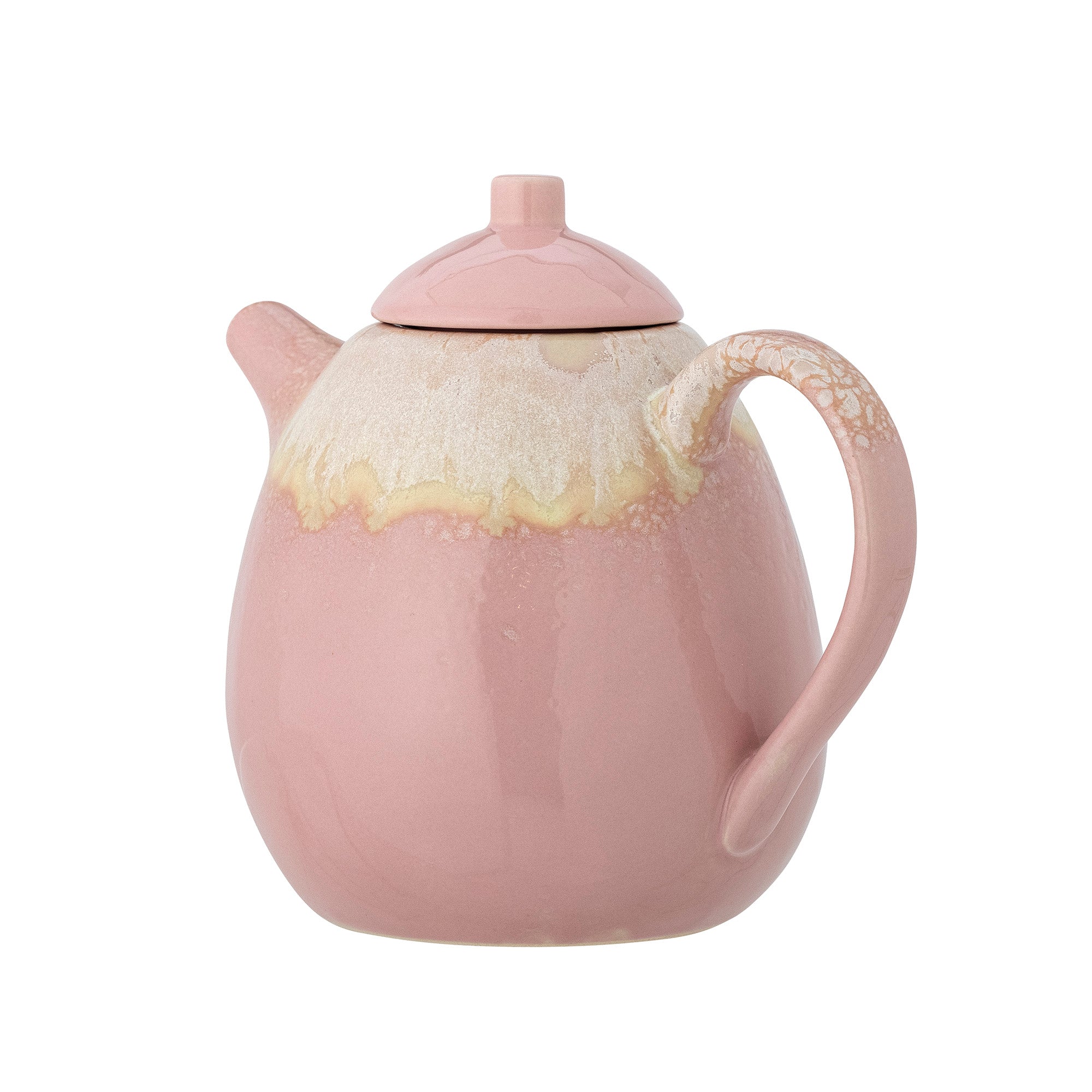 Théière en grès rose Louisa