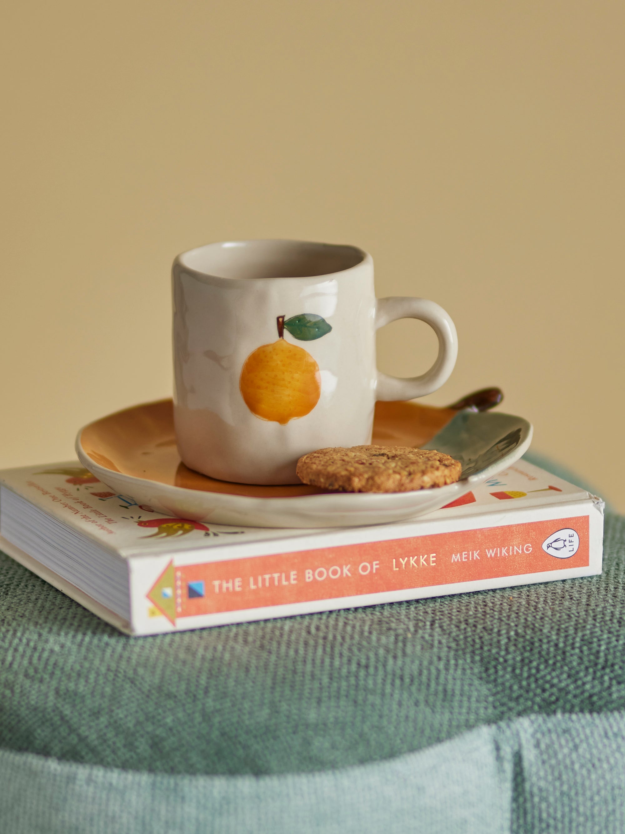 Tasse Agnes en grès blanc