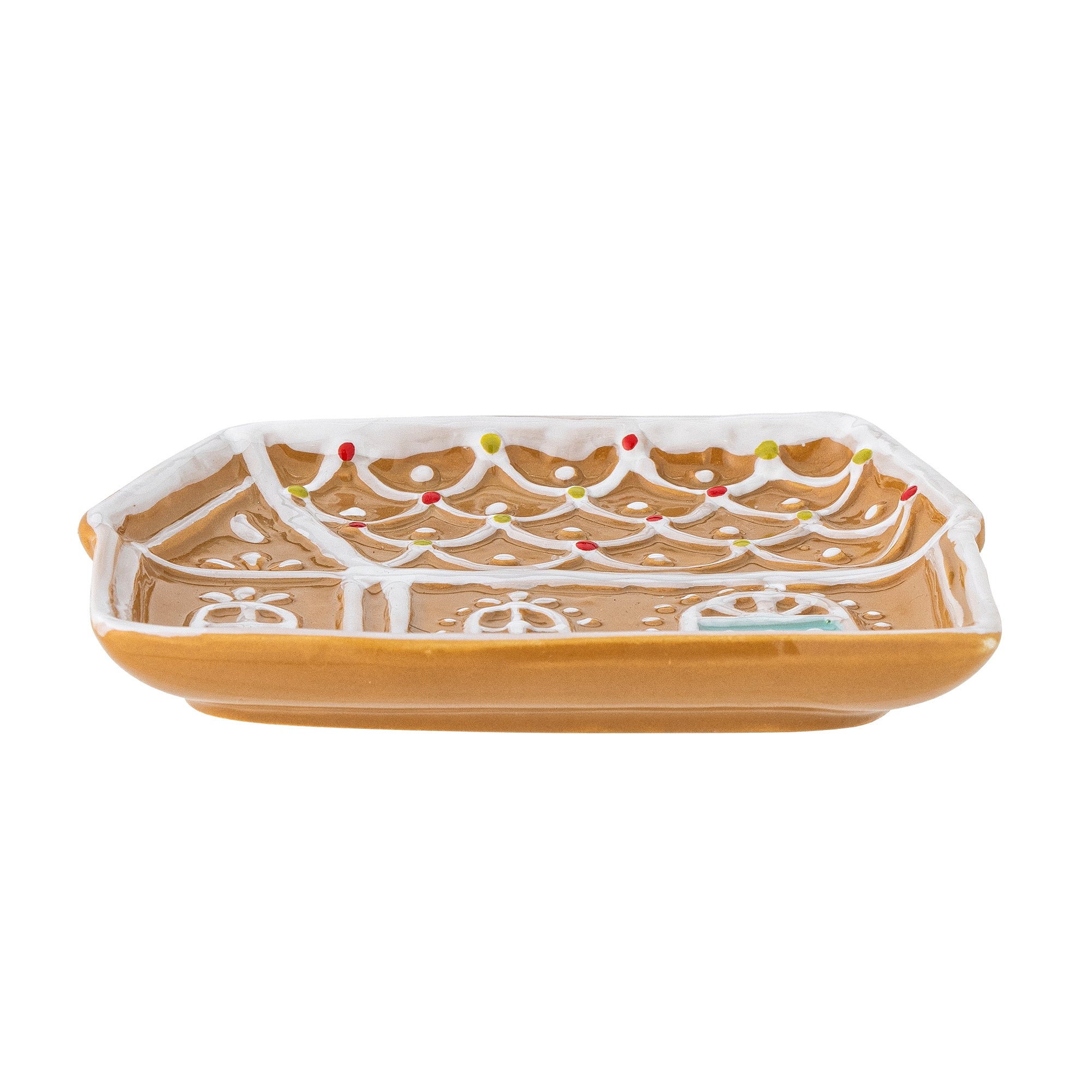 Assiette céramique Maison pain d'épices