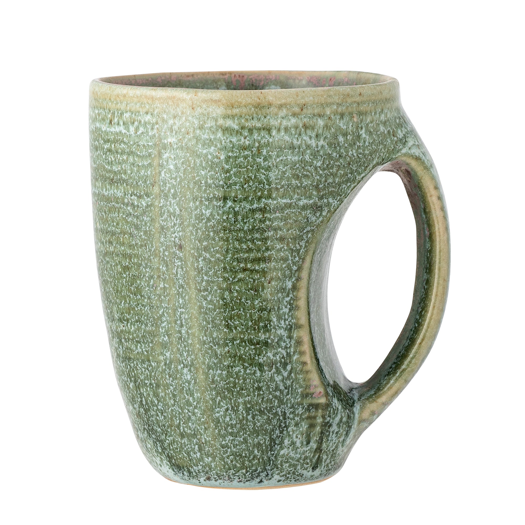 Mug Aura en grès vert