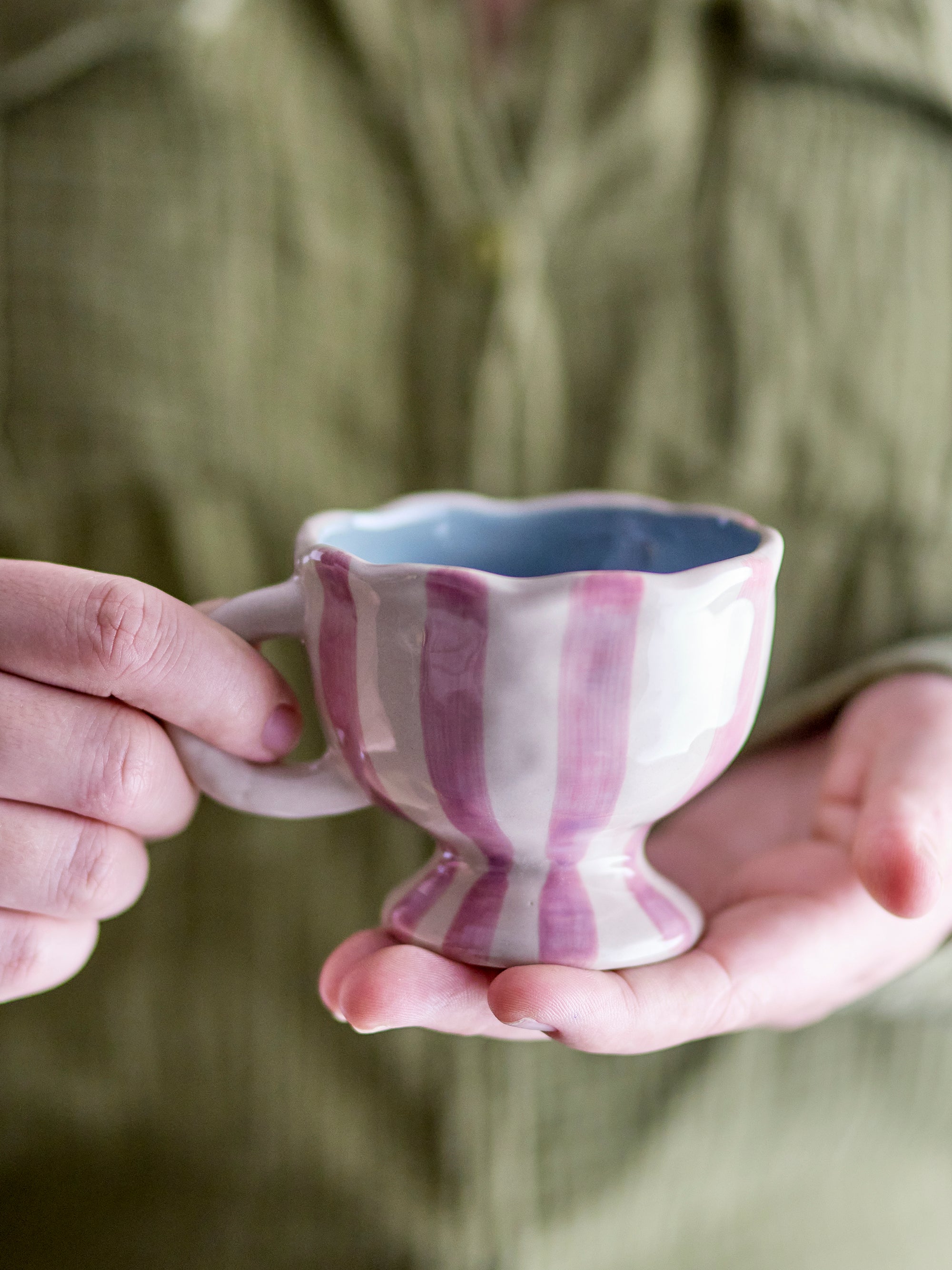 Tasse Willa en grès rose