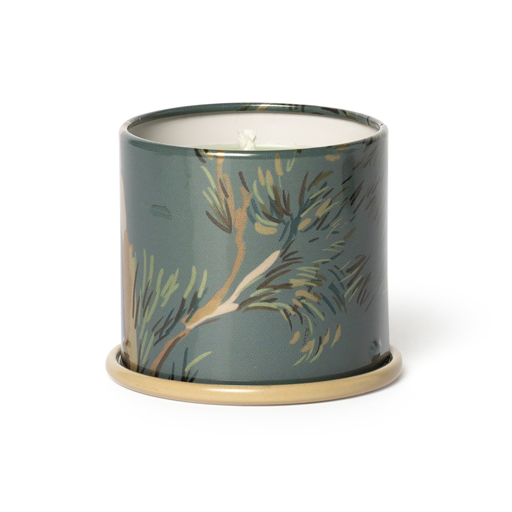 Bougie Demi Vanity verte, sauge de hinoki