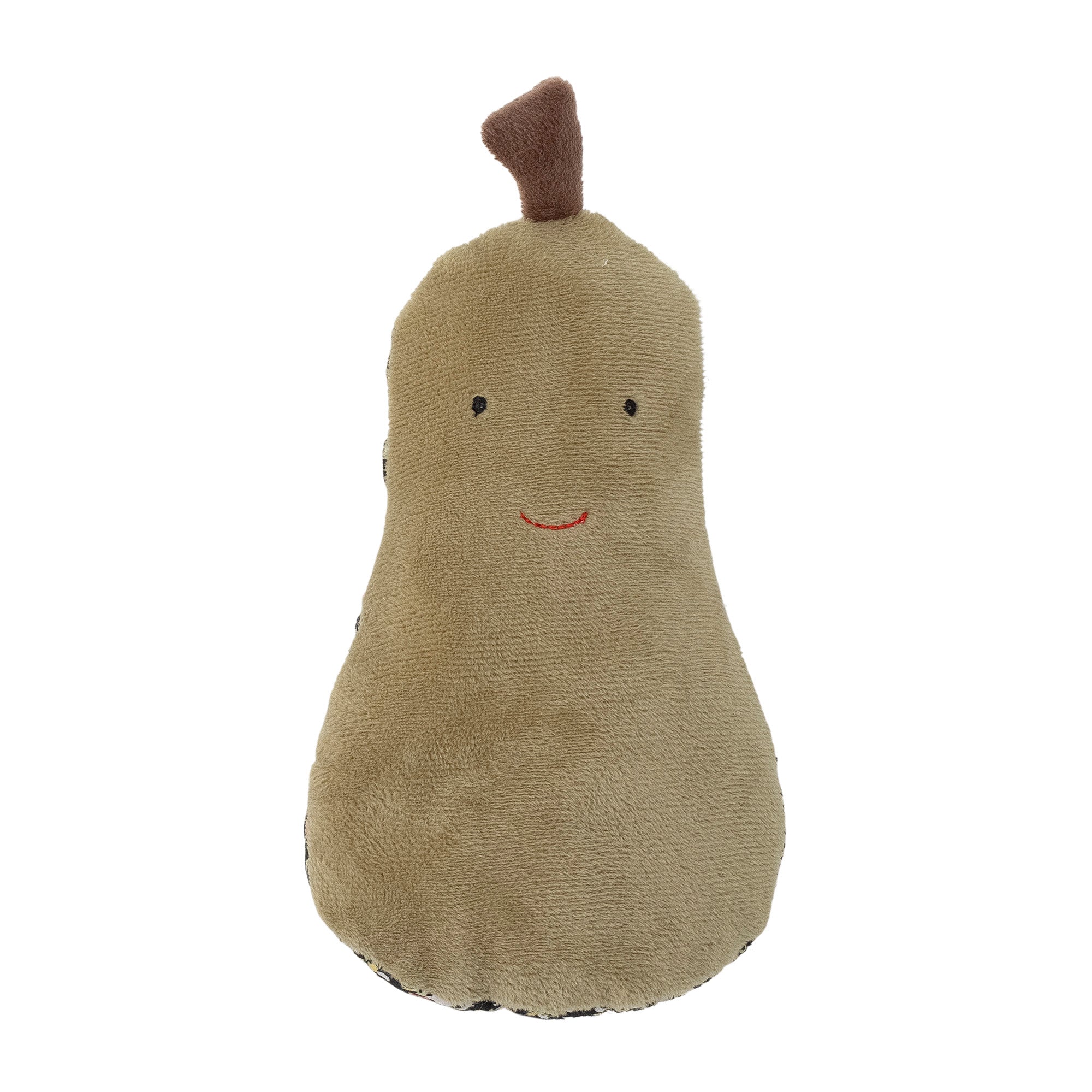 Peluche hochet en coton vert Ras