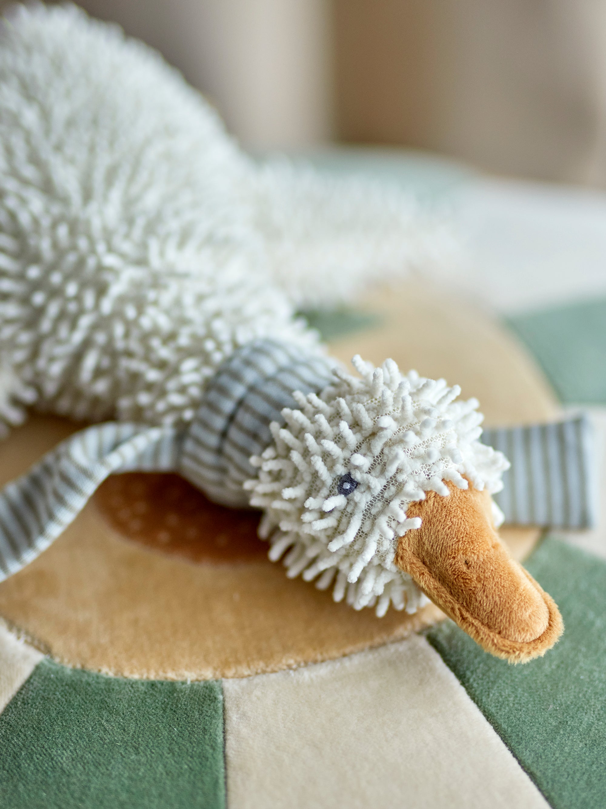 Jouet en peluche blanc Gaspard