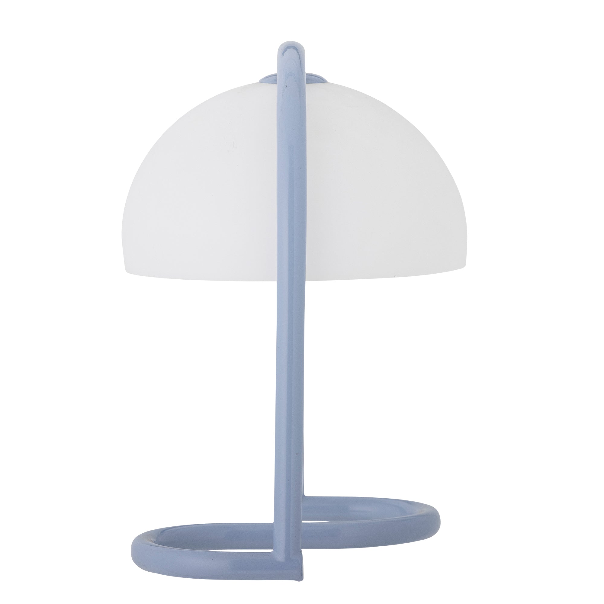 Lampe de table en acrylique bleu Favour