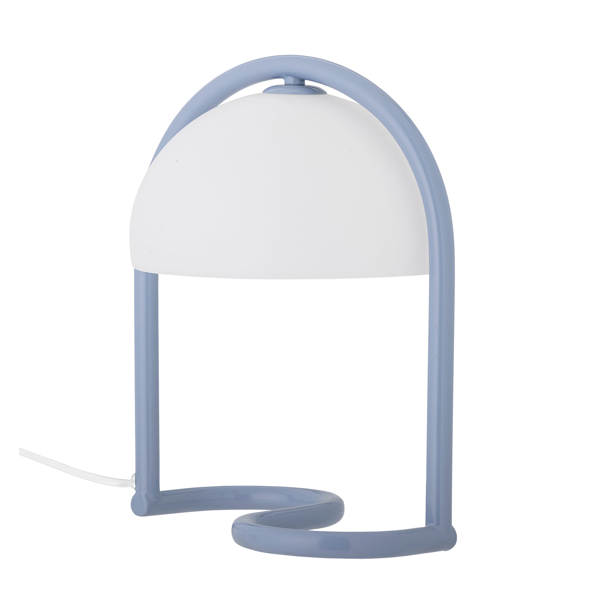 Lampe de table en acrylique bleu Favour
