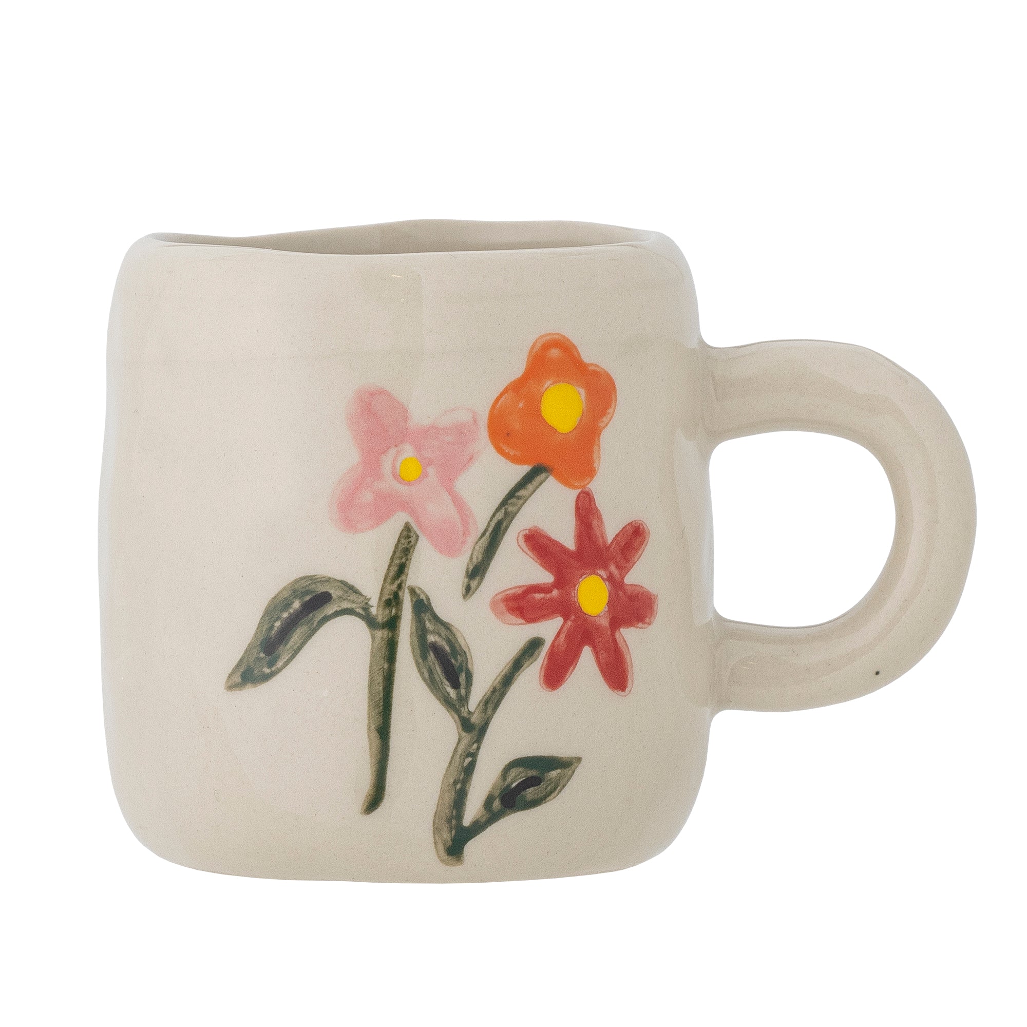 Tasse en grès blanc Millie