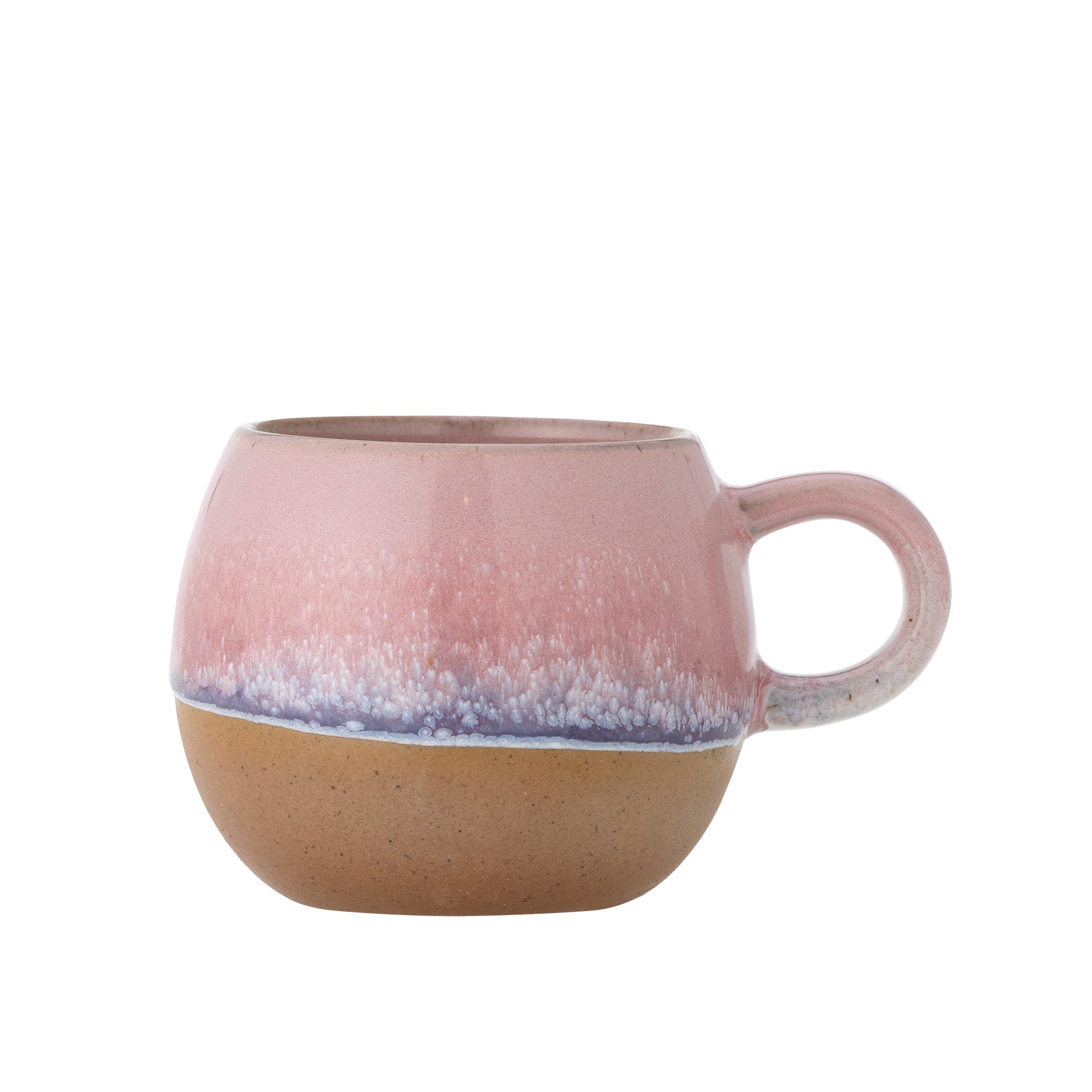 Tasse à expresso en grès rose Paula