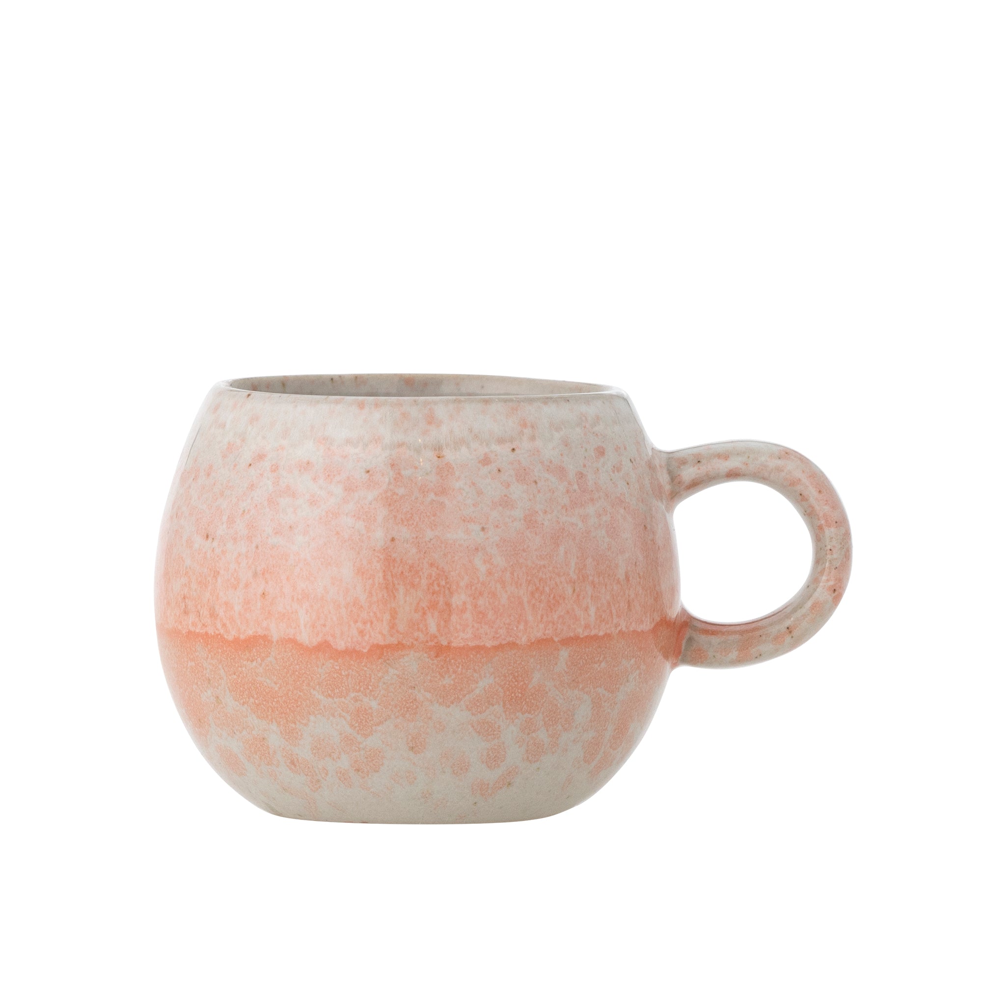 Tasse à expresso en grès orange Paula