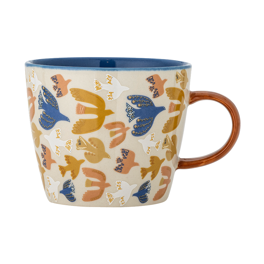 Tasse en grès Anniversary, bleu