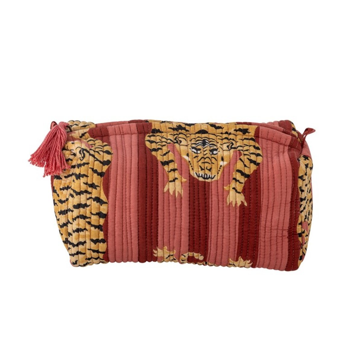 Trousse de maquillage Poirino en coton rose