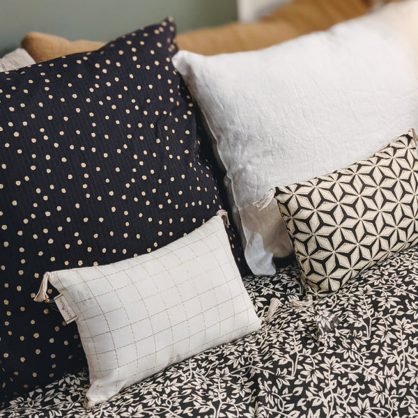 Petit coussin Stars carbone