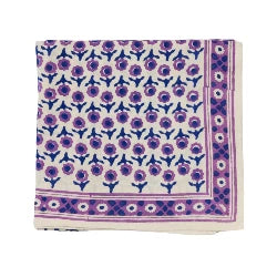 Foulard Indien Isha cassis