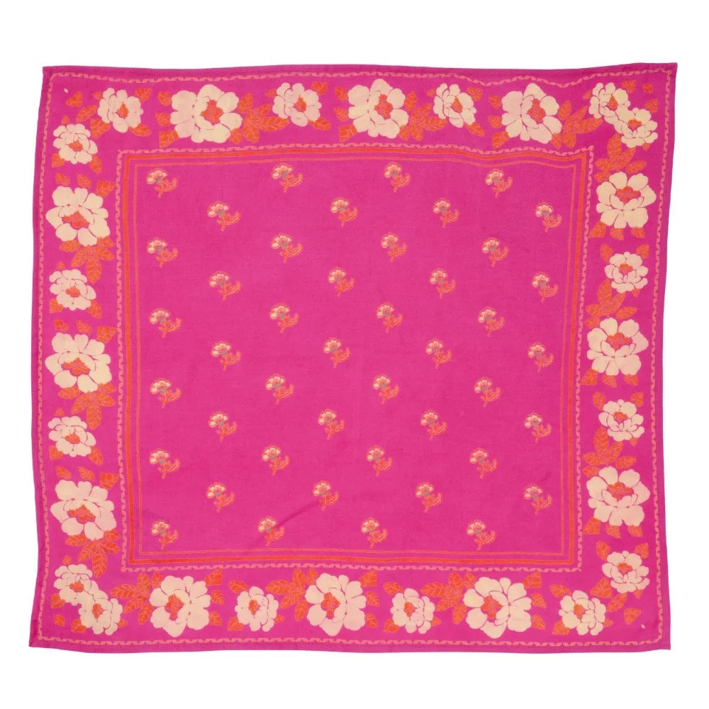 Petit foulard Nur camélia