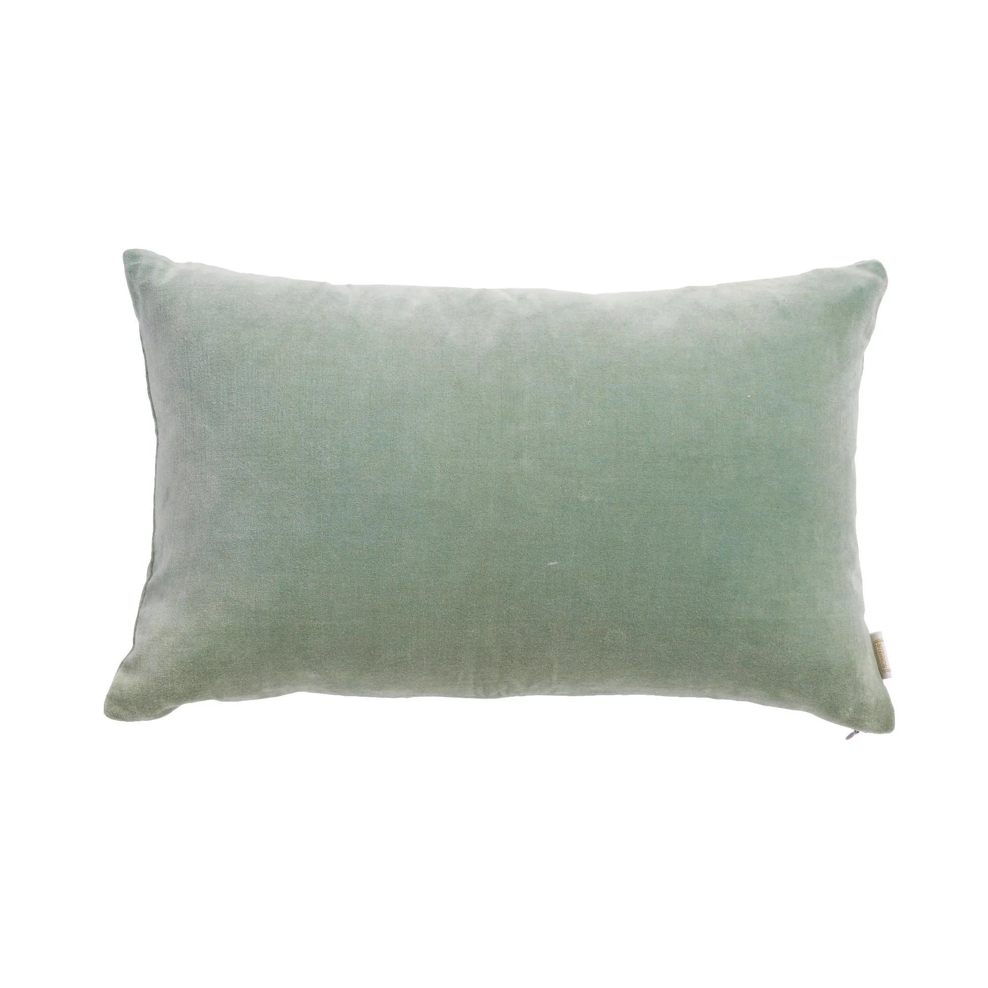 Coussin Velours Jade