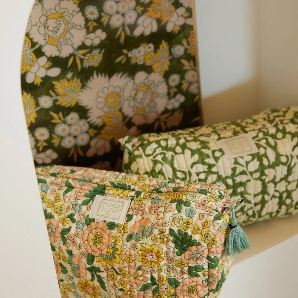 Trousse de toilette Amaia rose corail