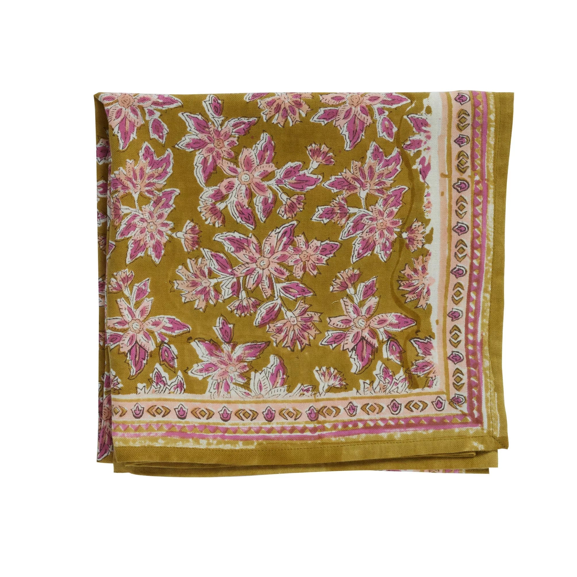 Foulard Indien Arya olive