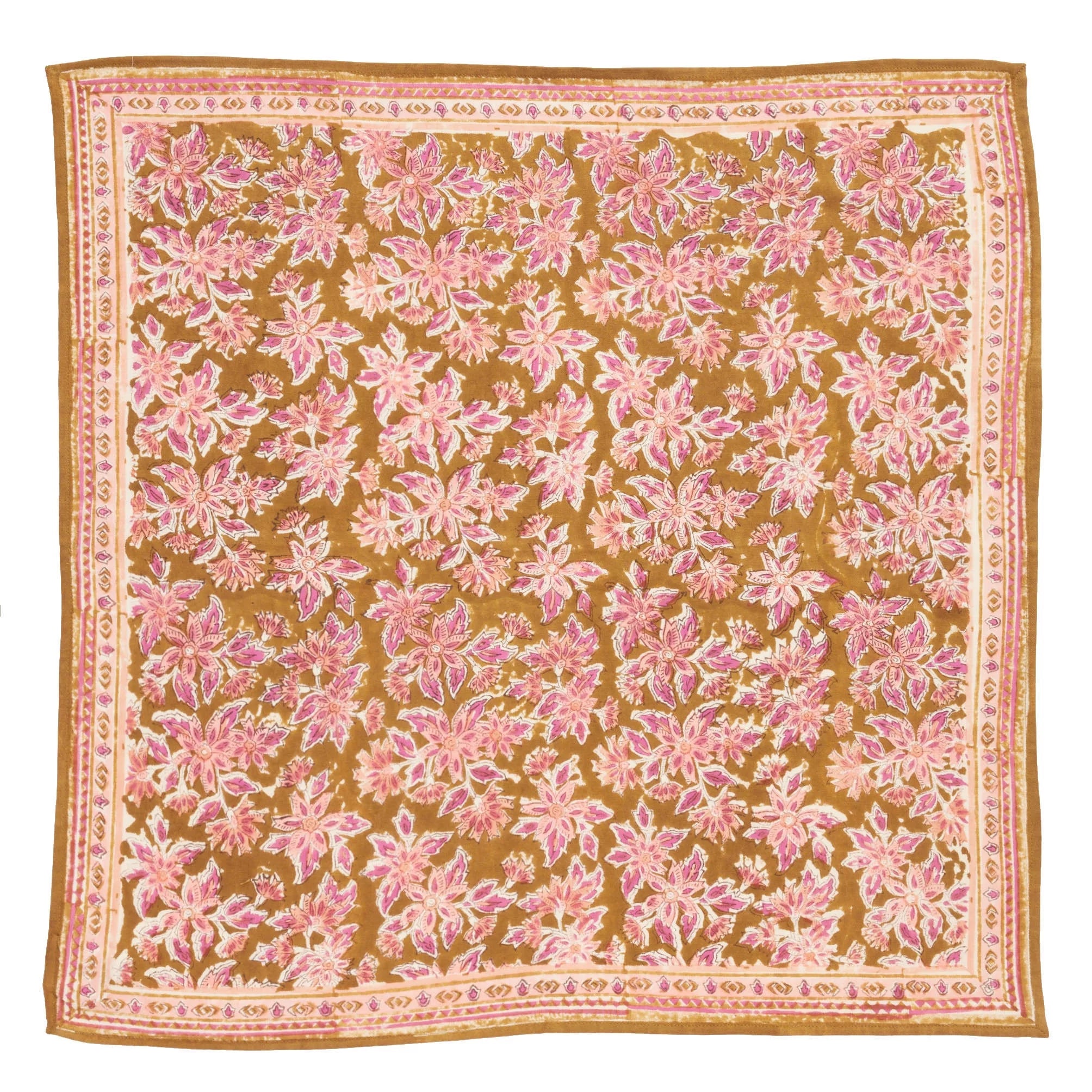 Foulard Indien Arya olive