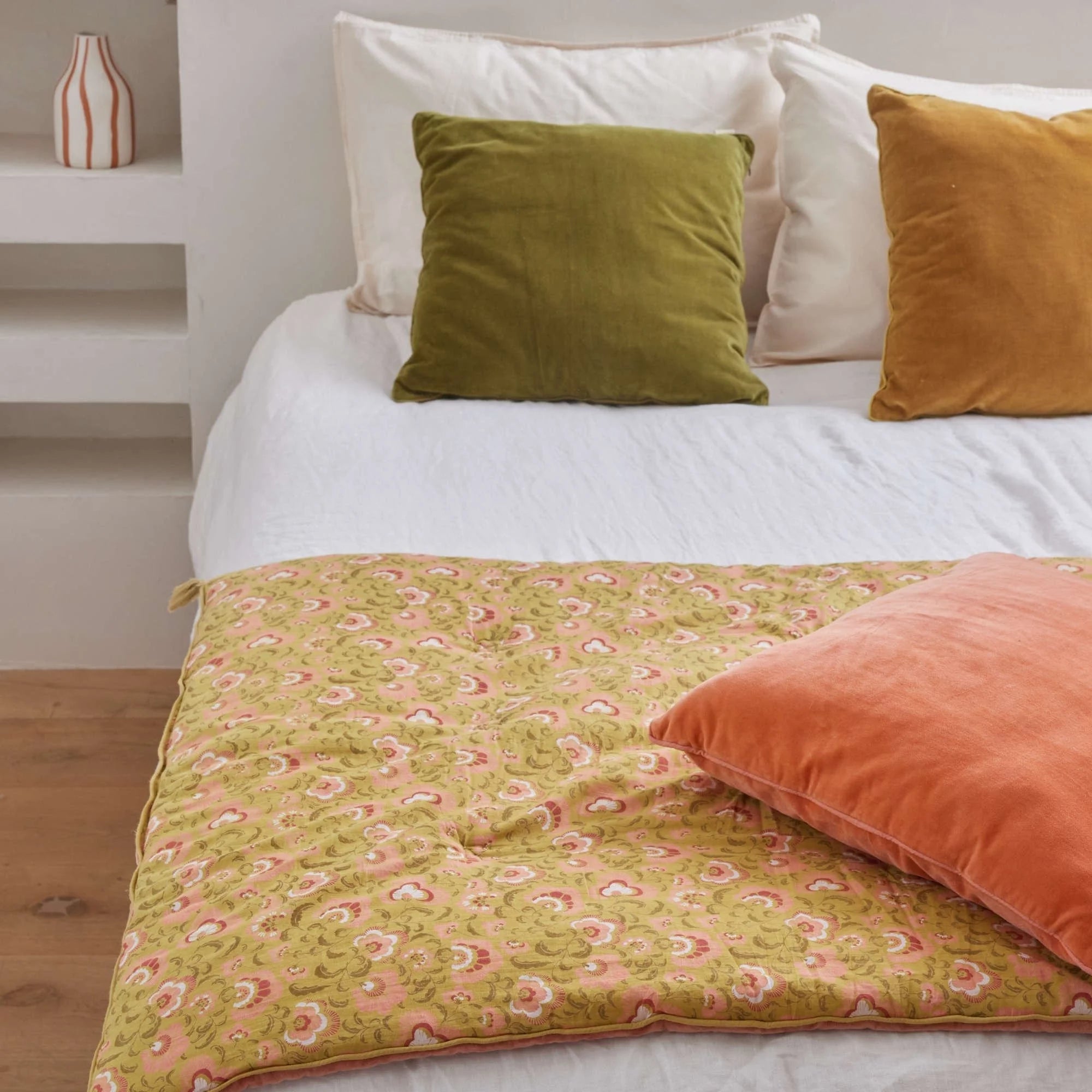 Sofa cover Ganesh olive