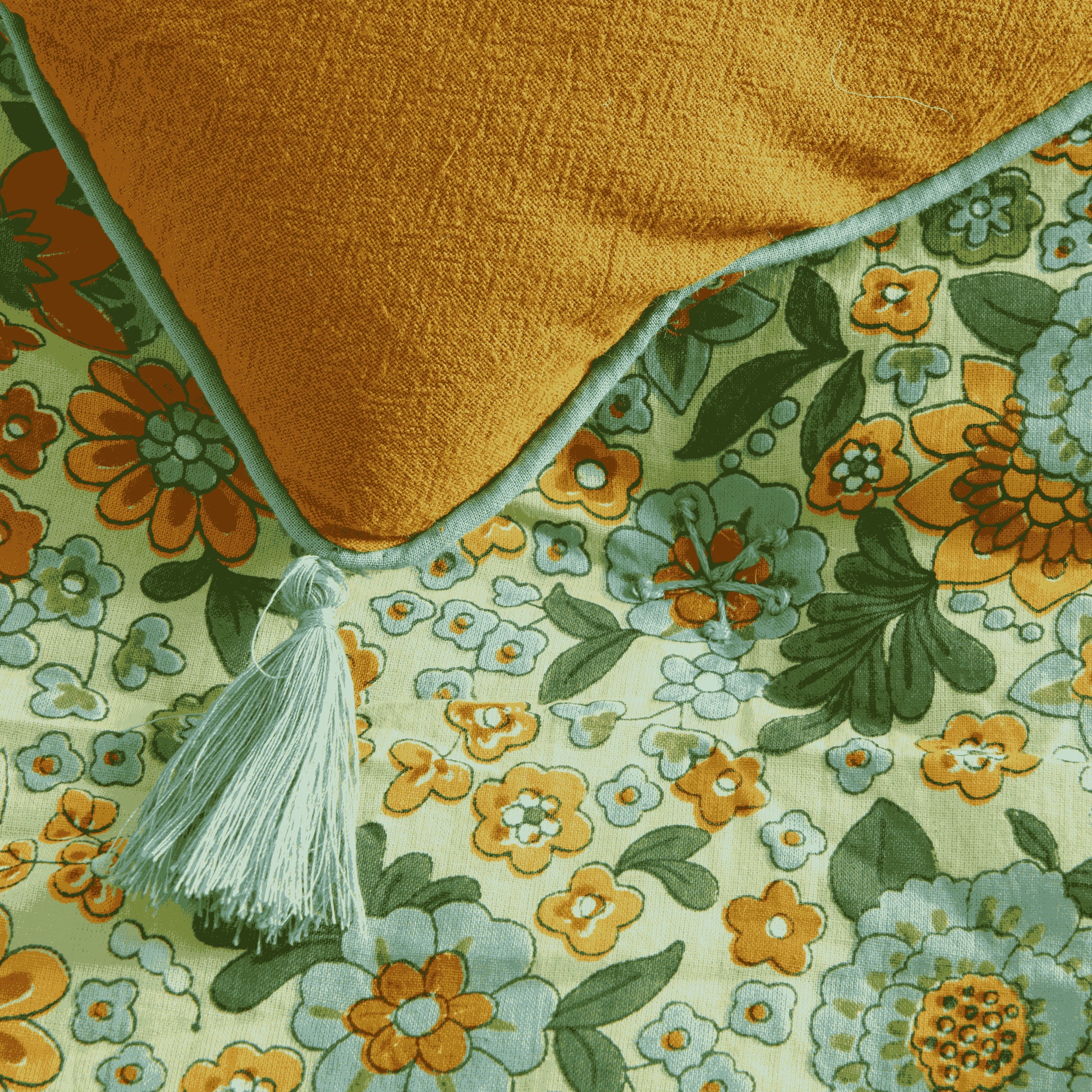Sofa cover Amaia citron vert