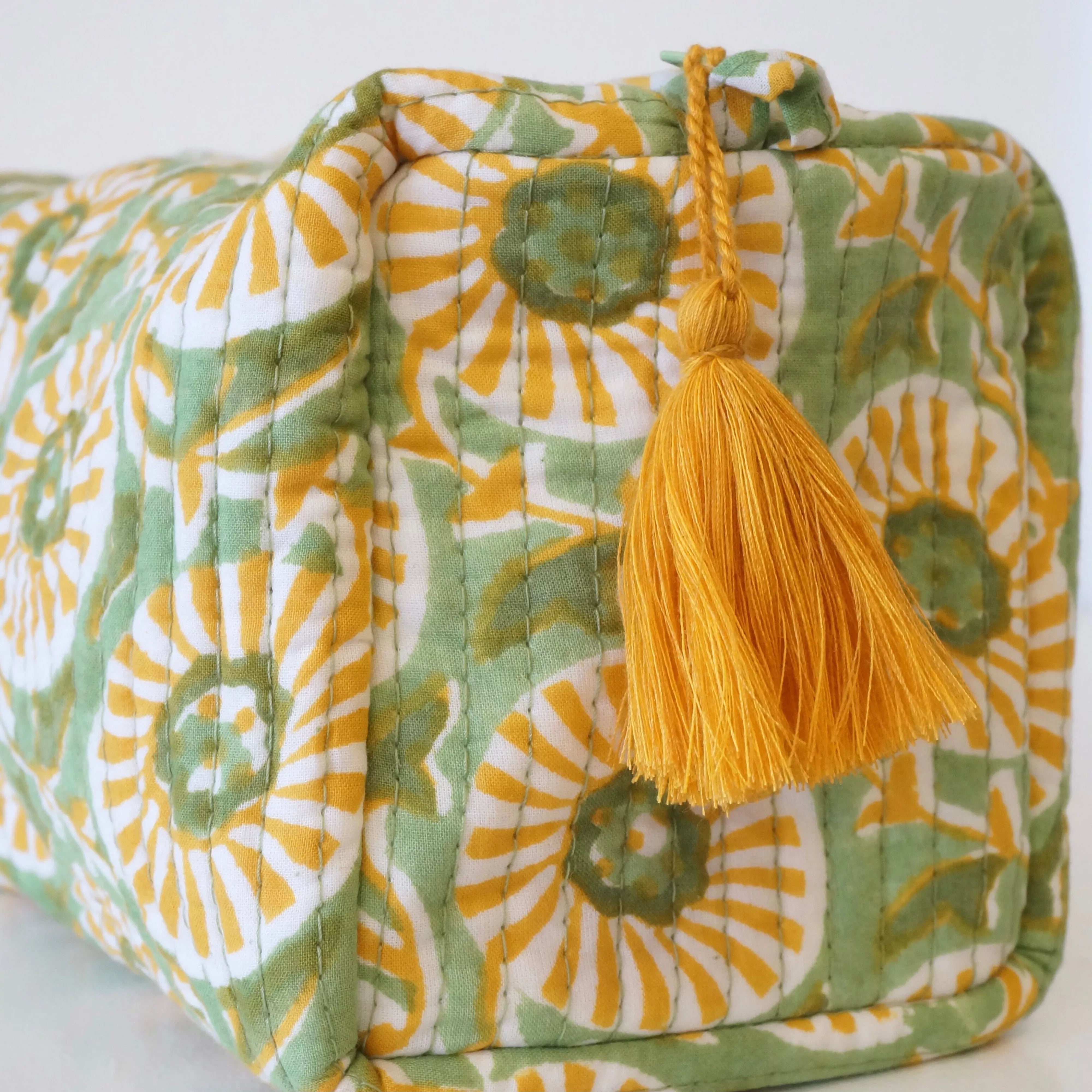 Trousse de toilette en coton imprimé n53