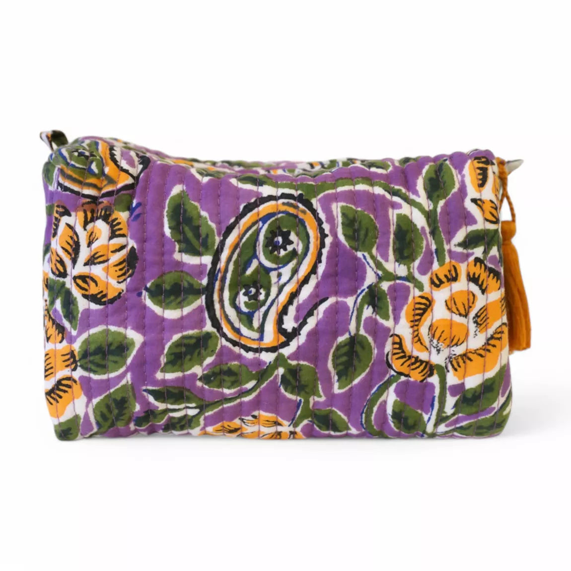 Trousse de toilette en coton imprimé n51