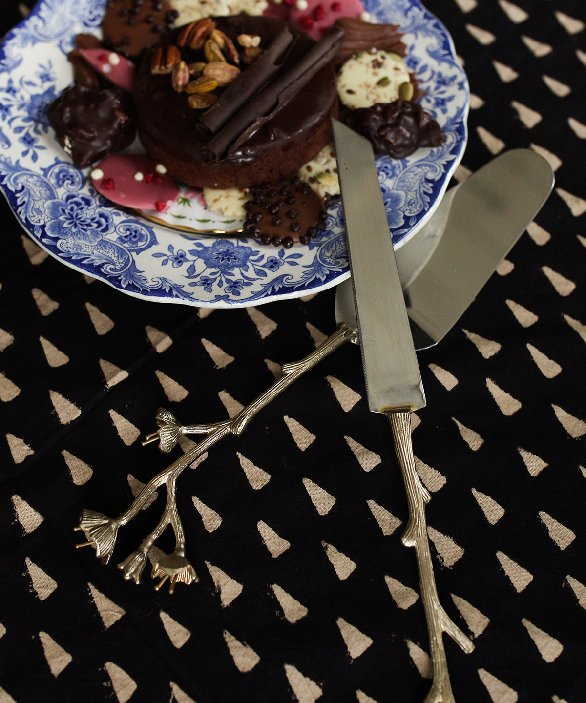 Service à Gâteau Fleur Ava