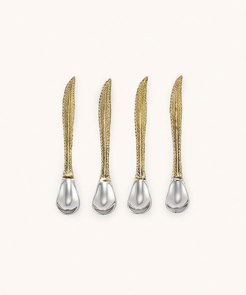 Cuillères à café Stella Feather, set de 4