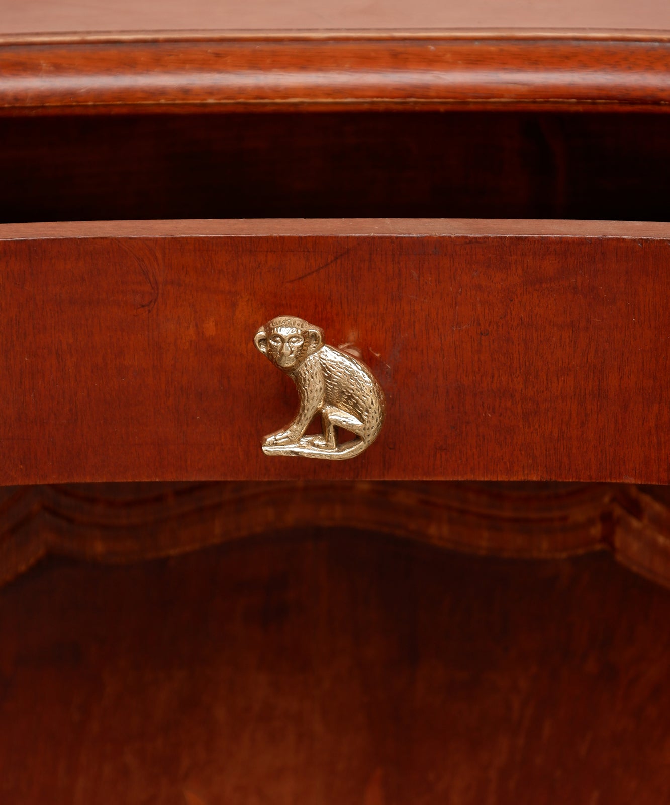Poignée — Peppin Monkey Brass Knob — view 4 — Doing Goods