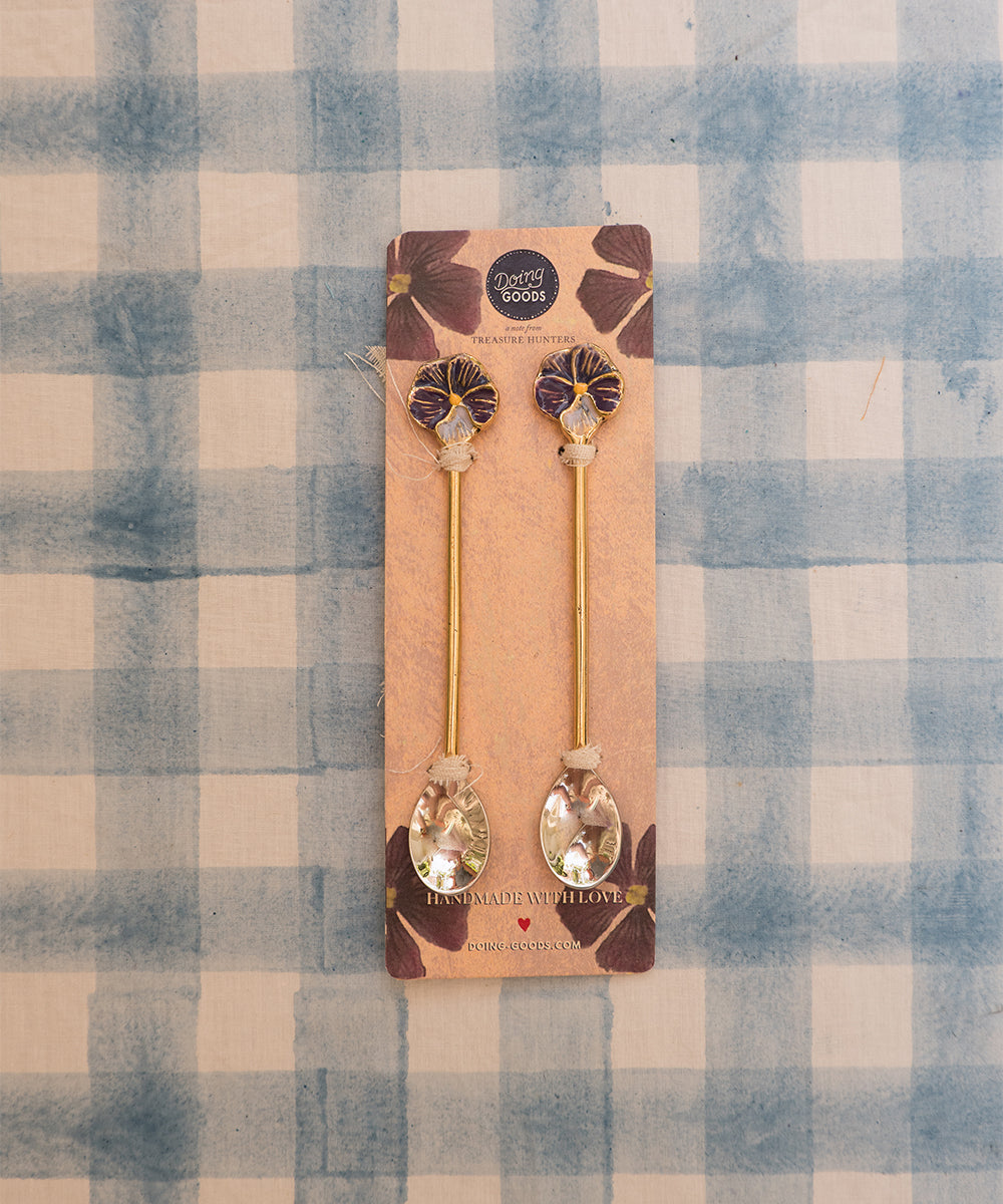 Valery Violet Teaspoon Set