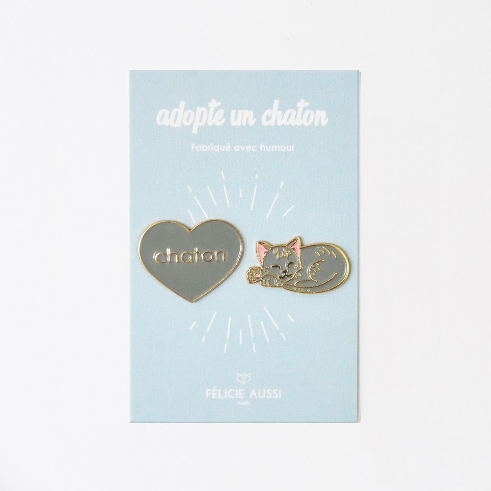 Duos de pins chaton